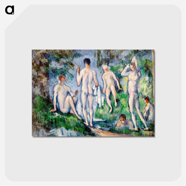 アートポストカード-Group of Bathers
 - バーンズ・コレクション Postcard.