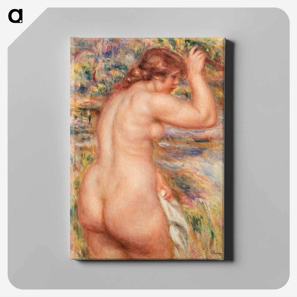 アートパネル-Nude in a Landscape
 - バーンズ・コレクション Canvas.