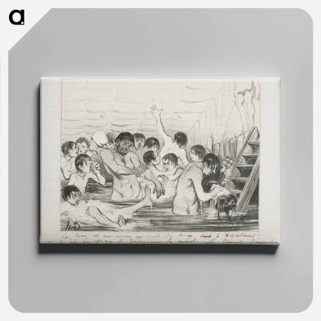 アートパネル-Source of the Seine
 - セントルイス美術館 Canvas.