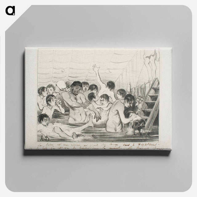 アートパネル-Source of the Seine
 - セントルイス美術館 Canvas.