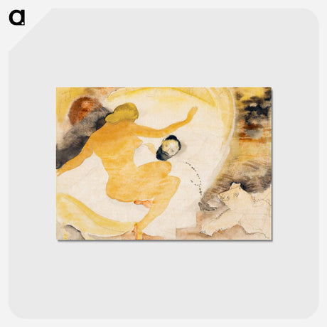 アートポストカード-Nana and Count Muffat
 - バーンズ・コレクション Postcard.