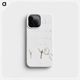 Plant stems - ピエール ジョゼフ ルドゥーテ Phone Case.