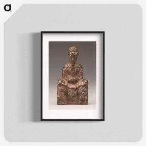 アートポスター-Seated Śākyamuni Buddha in Meditation
 - セントルイス美術館 Poster.