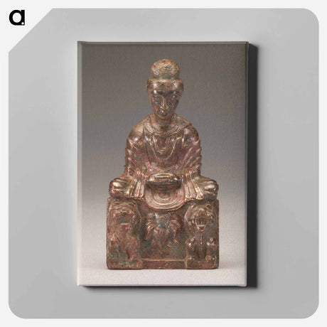 アートパネル-Seated Śākyamuni Buddha in Meditation
 - セントルイス美術館 Canvas.