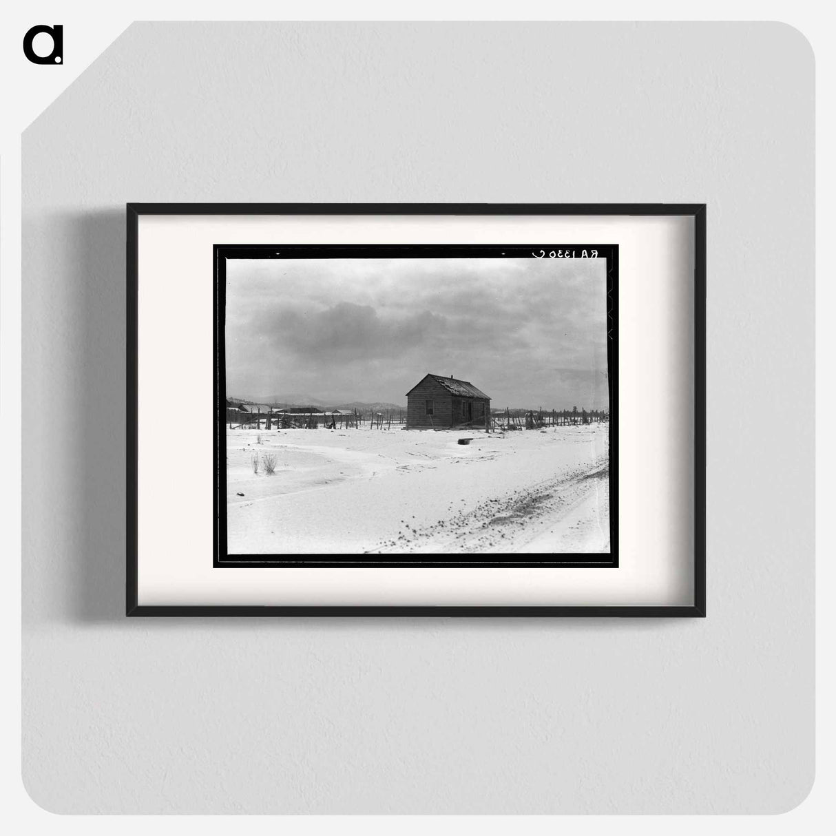 Typical home, still occupied. Widtsoe, Utah. - Dorothea Lange Poster.