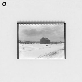 アートメモ帳-Typical home, still occupied. Widtsoe, Utah. - ドロテア ラング Memo.