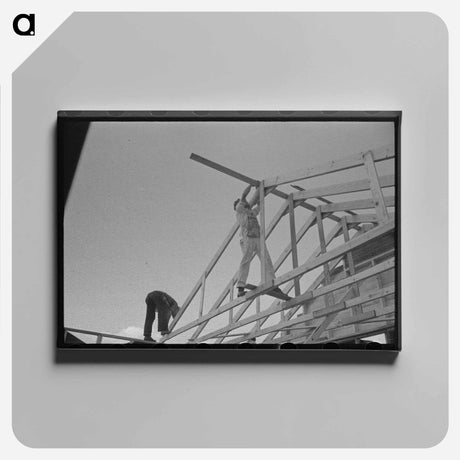 アートパネル-Anaconda Wire and Cable Company
 - ラッセル リー Canvas.