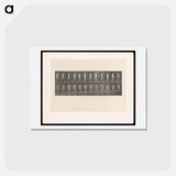 アートポストカード-Epileptic Man Walking
 - エドワード マイブリッジ Postcard.