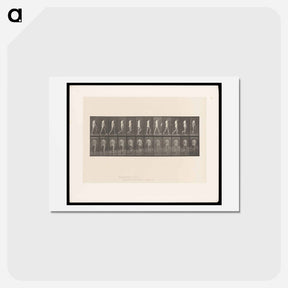 アートポストカード-Epileptic Man Walking
 - エドワード マイブリッジ Postcard.