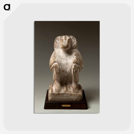 アートポストカード-Thoth Baboon
 - バーンズ・コレクション Postcard.