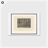 アートポストカード-Sprinting Man
 - エドワード マイブリッジ Postcard.