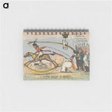 アートメモ帳-A National Beggar On Horseback, Or, An Illustrious Overshot At Newmarket.
 - イェール大学アートギャラリー Memo.