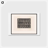 アートポストカード-Man Firing a Gun
 - エドワード マイブリッジ Postcard.
