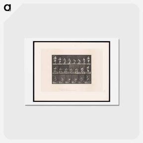 アートポストカード-Man Firing a Gun
 - エドワード マイブリッジ Postcard.