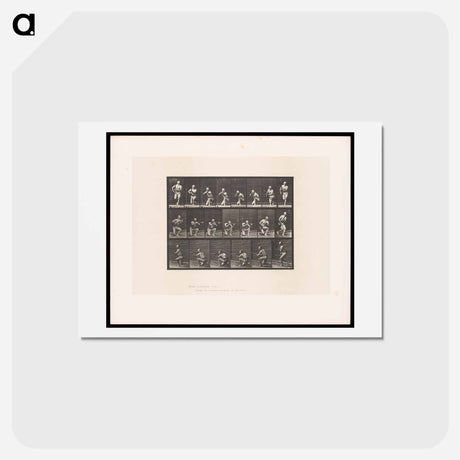 アートポストカード-Man Firing a Gun
 - エドワード マイブリッジ Postcard.