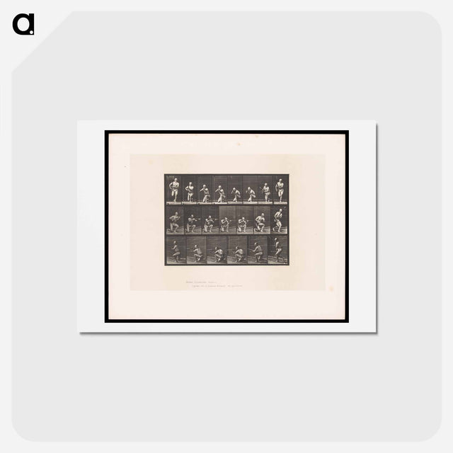 アートポストカード-Man Firing a Gun
 - エドワード マイブリッジ Postcard.