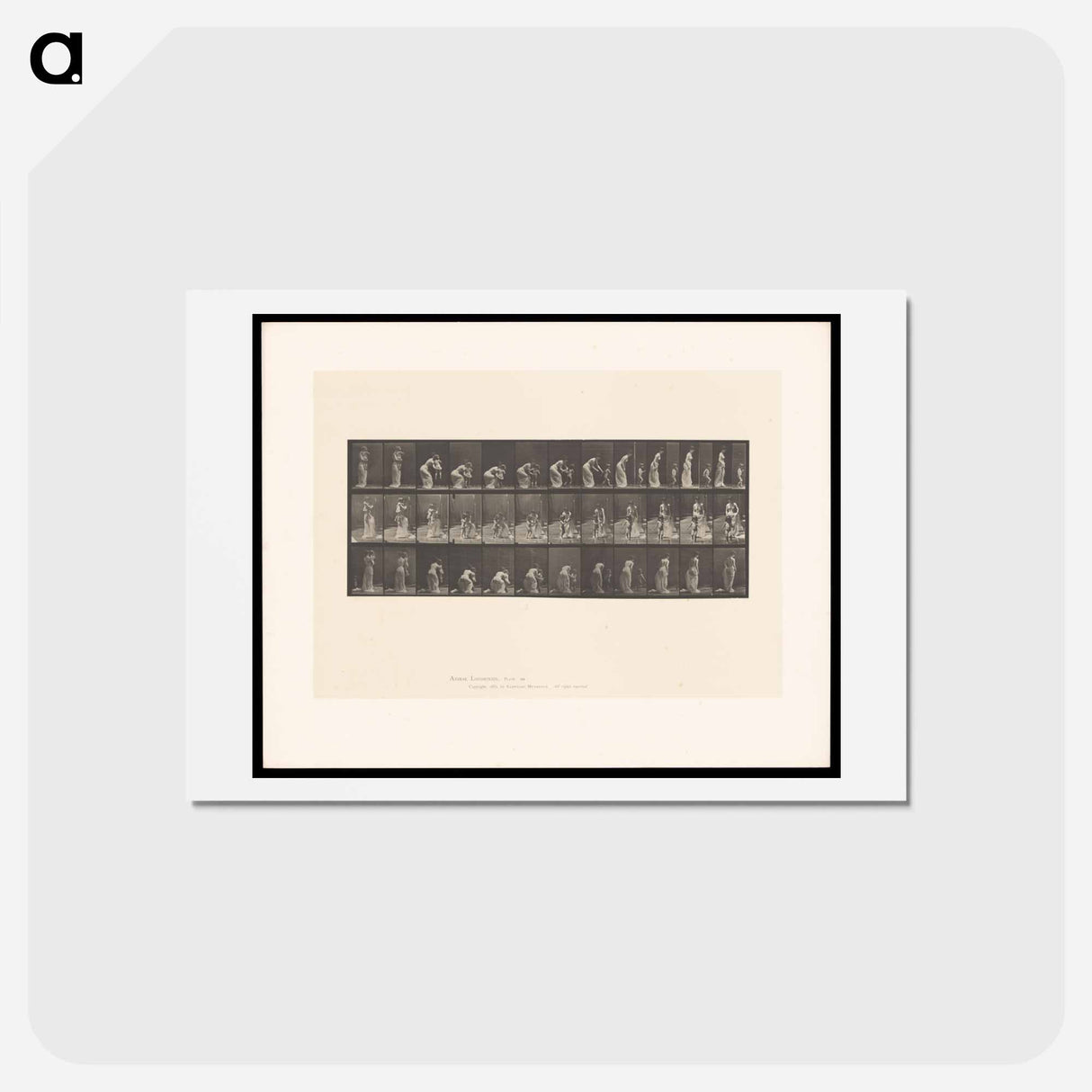 アートポストカード-Child's First Steps
 - エドワード マイブリッジ Postcard.