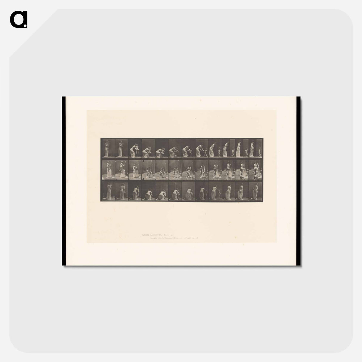 アートポストカード-Child's First Steps
 - エドワード マイブリッジ Postcard.