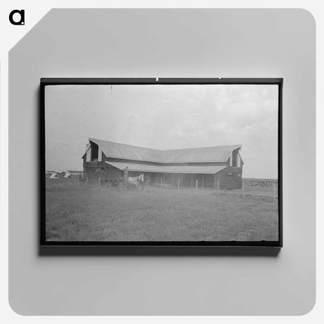 アートパネル-Old Chair, Cook, Minnesota
 - ラッセル リー Canvas.