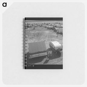 アートメモ帳-Farm Security Administration (FSA) migratory labor camp - ドロテア ラング Memo.