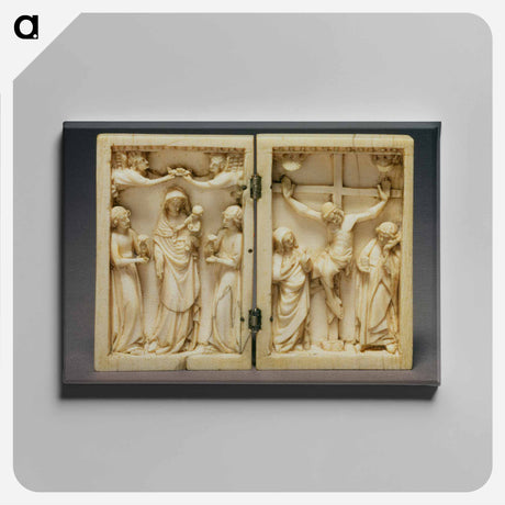 アートパネル-Diptych With Virgin and Angels and the Crucifixion
 - セントルイス美術館 Canvas.