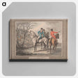 アートパネル-Hunting, Shooting, etc. [set of six]: 1. "Grow ye Britons then"
 - イェール大学アートギャラリー Canvas.