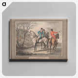 アートパネル-Hunting, Shooting, etc. [set of six]: 1. "Grow ye Britons then"
 - イェール大学アートギャラリー Canvas.