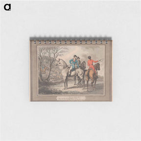 アートメモ帳-Hunting, Shooting, etc. [set of six]: 1. "Grow ye Britons then"
 - イェール大学アートギャラリー Memo.