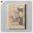アートパネル-The Knight of the Woeful Contenance going to Expirpate the National Assembly
 - イェール大学アートギャラリー Canvas.