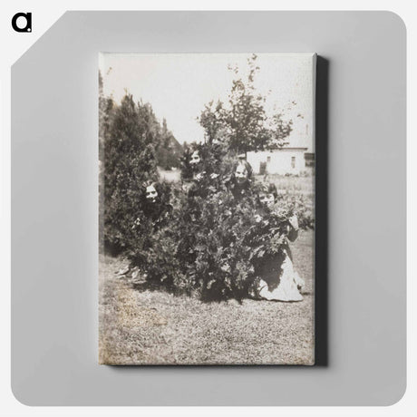 アートパネル-Four Women Behind Bush
 - セントルイス美術館 Canvas.