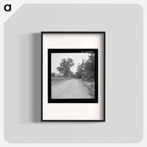 アートポスター-Country Road in Person County, North Carolina - ドロテア ラング Poster.