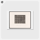 アートポストカード-Throwing the Rock
 - エドワード マイブリッジ Postcard.