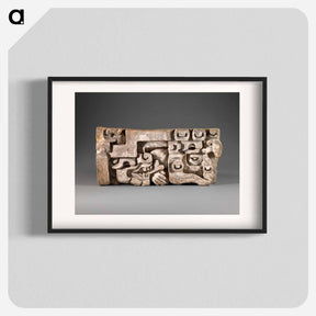 アートポスター-Architectural Frieze Fragment
 - セントルイス美術館 Poster.