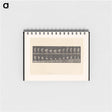 アートメモ帳-Woman Picking Cloth
 - エドワード マイブリッジ Memo.