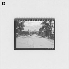 アートメモ帳-The Chatham County courthouse - ドロテア ラング Memo.