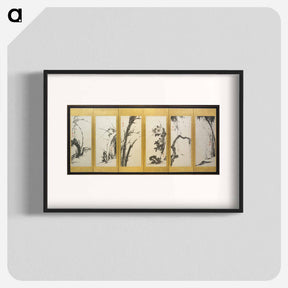 アートポスター-Flowers and Plants of the Four Seasons
 - セントルイス美術館 Poster.