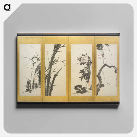 アートパネル-Flowers and Plants of the Four Seasons
 - セントルイス美術館 Canvas.
