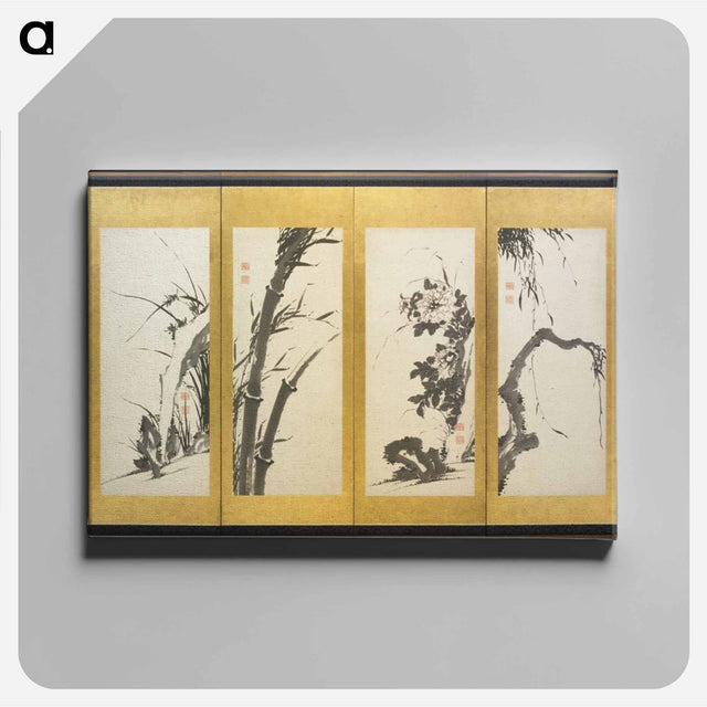 アートパネル-Flowers and Plants of the Four Seasons
 - セントルイス美術館 Canvas.