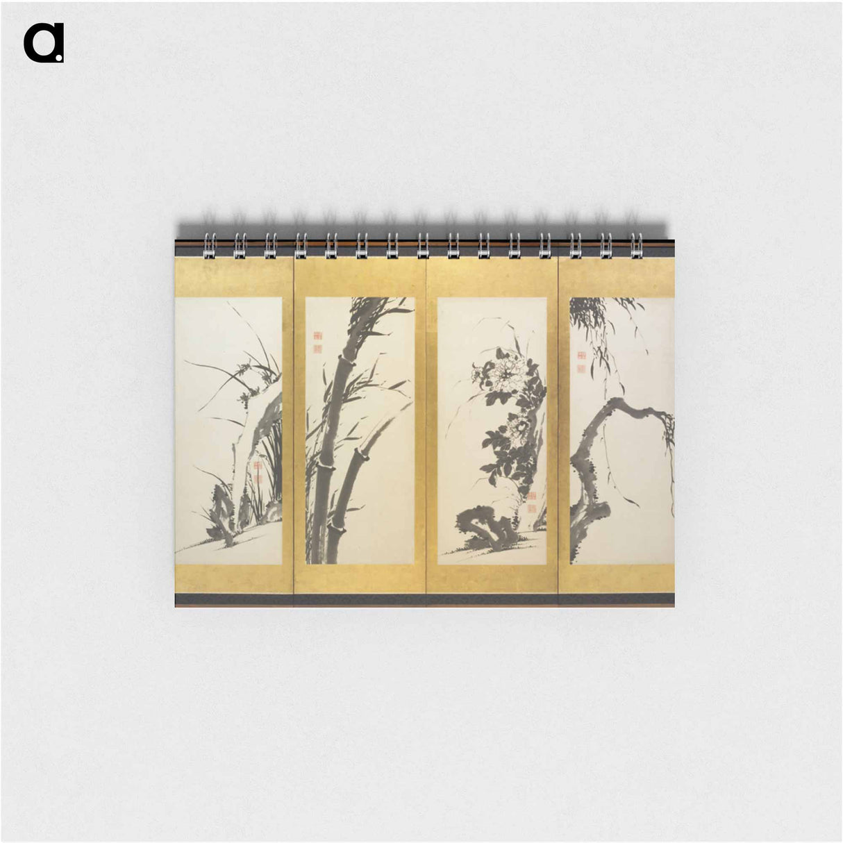 アートメモ帳-Flowers and Plants of the Four Seasons
 - セントルイス美術館 Memo.