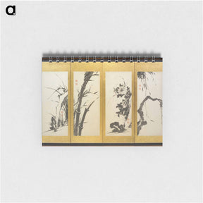 アートメモ帳-Flowers and Plants of the Four Seasons
 - セントルイス美術館 Memo.