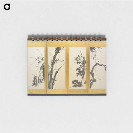 アートメモ帳-Flowers and Plants of the Four Seasons
 - セントルイス美術館 Memo.