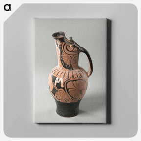 アートパネル-Etruscan Red-Figure Oinochoe
 - バーンズ・コレクション Canvas.