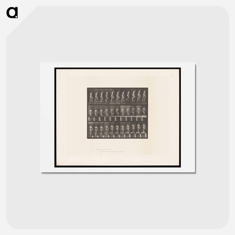 アートポストカード-Ascending
 - エドワード マイブリッジ Postcard.