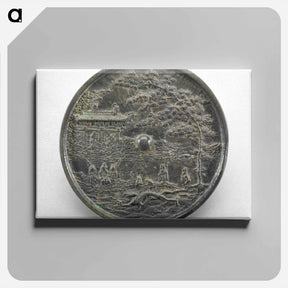 アートパネル-Emperor Ming's Lunar Visit
 - セントルイス美術館 Canvas.