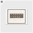 アートポストカード-Man on Horse Jumping a Hurdle
 - エドワード マイブリッジ Postcard.