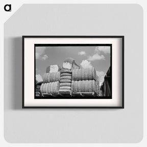 アートポスター-Cotton, Lehi, Arkansas
 - ラッセル リー Poster.