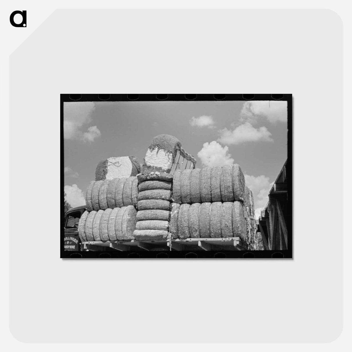 アートポストカード-Cotton, Lehi, Arkansas
 - ラッセル リー Postcard.