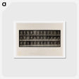 アートポストカード-Naked Man Walking
 - エドワード マイブリッジ Postcard.