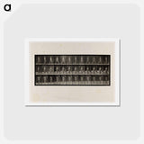 アートポストカード-Naked Man Walking
 - エドワード マイブリッジ Postcard.