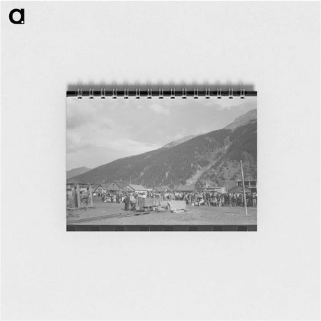 アートメモ帳-Lumberjack at Camp
 - ラッセル リー Memo.